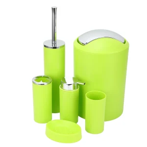 6Pcs Bathroom Accessory Set