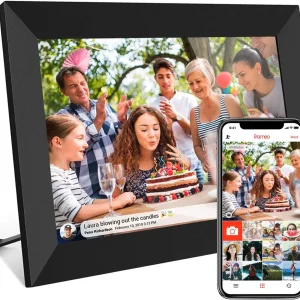 32GB FRAMEO 10.1 Inch Smart WiFi Digital Photo Frame