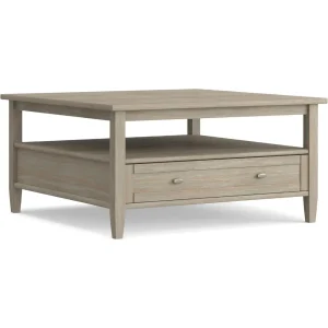 SOLID WOOD 36 inch  Coffee Table
